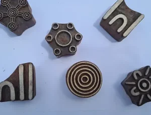 Aboriginal Inspired Symbol Stamps/Blocks set of 6