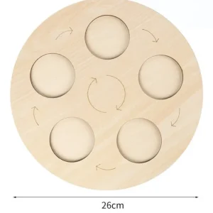 Animal life cycle with Wooden plate - Best montessori toys