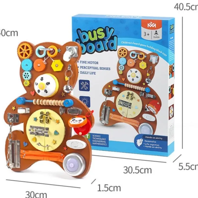 busy_board_brown_bear__be_1.webp Busy board— Brown Bear - Best Sensory Toys