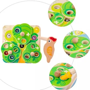 Catch The Bug Wooden Magnetic Game- Fine motor skills toys