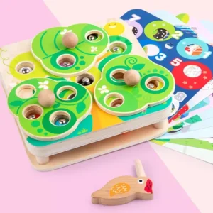 Catch The Bug Wooden Magnetic Game- Fine motor skills toys