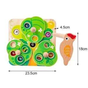 Catch The Bug Wooden Magnetic Game- Fine motor skills toys