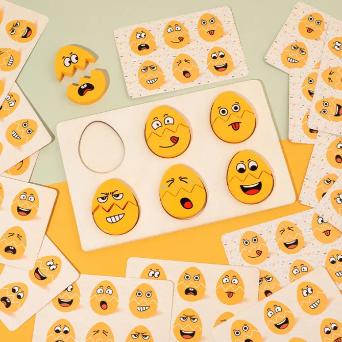 emoji_egg_puzzle_with_car_1.webp Emoji Egg Puzzle With Cards - Best Sensory Toys