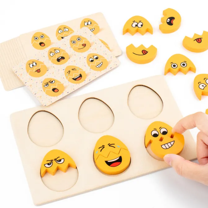 emoji_egg_puzzle_with_car_2.webp Emoji Egg Puzzle With Cards - Best Sensory Toys