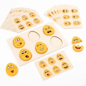 Emoji Egg Puzzle With Cards - Best Sensory Toys