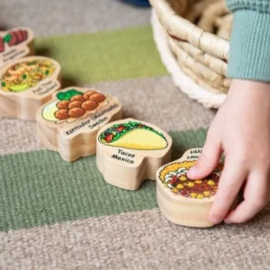 Food Around the World - Wooden Toys