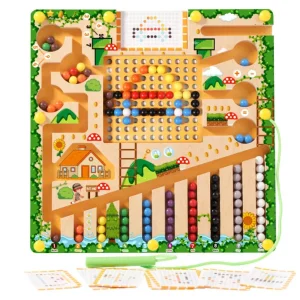 Forest Magnetic Board - Counting and Fine Motor Skills