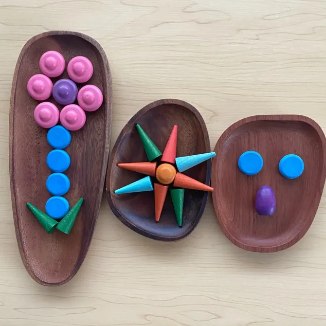 high_quality_wooden_irreg_0.webp High Quality Wooden Irregular Shape Sorting Plants Set of 3 - Open Ended Wooden Toys