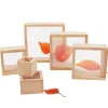 Kidpik Wooden Magnifying Blocks - Sensory toys