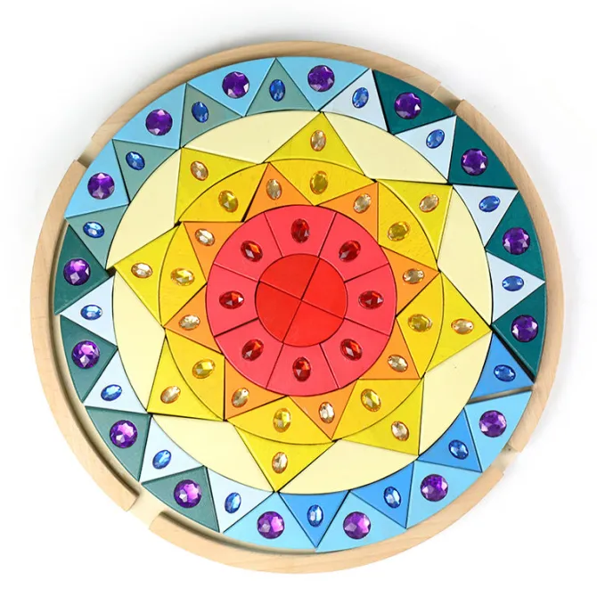 large_mandala_gem_blocks__0.webp Large Mandala Gem Blocks- Open ended wooden toys