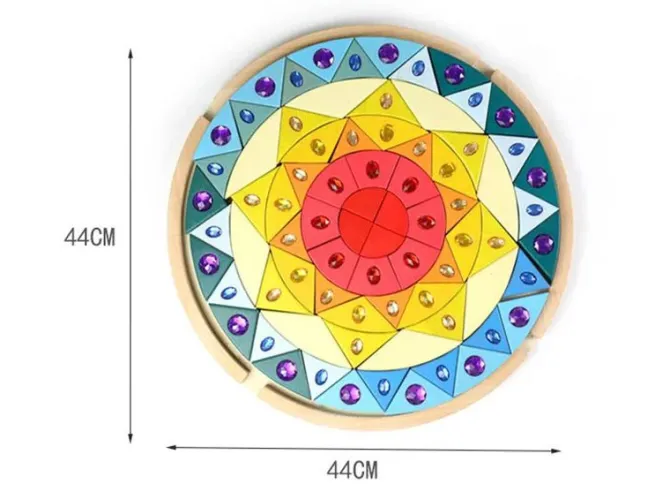 large_mandala_gem_blocks__4.webp Large Mandala Gem Blocks- Open ended wooden toys