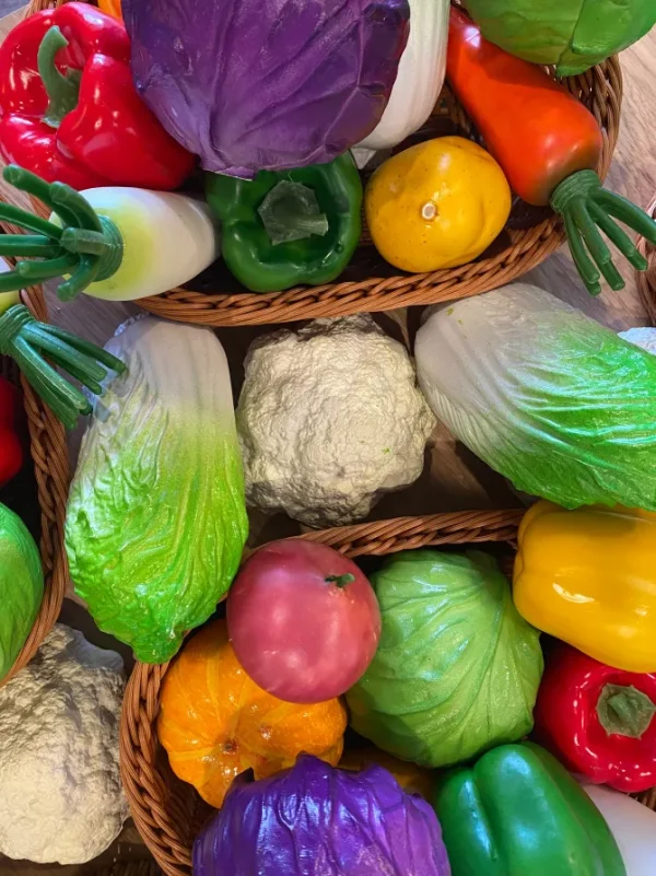 Life-like Vegetable Set- Best montessori toys