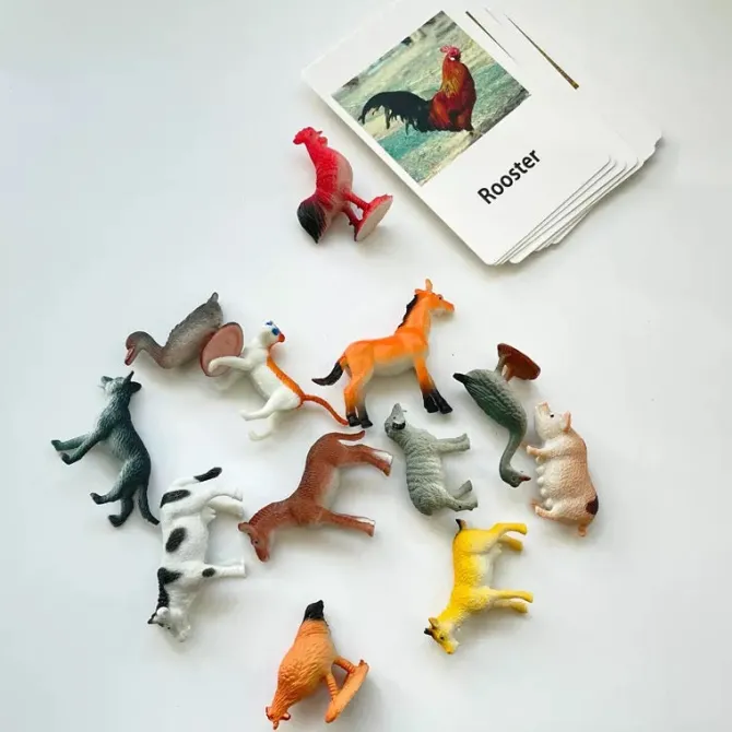 montessori_animals_and_in_0.webp Montessori Animals and Insects Figurines - Montessori Educational Toys