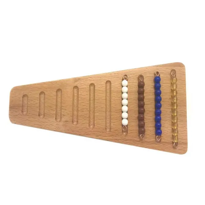 montessori_wooden_bead_st_1.webp Montessori Wooden Bead Stairs With Beads- Best montessori toys