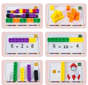 Onshine Math Link Cubes- Mathematics toys
