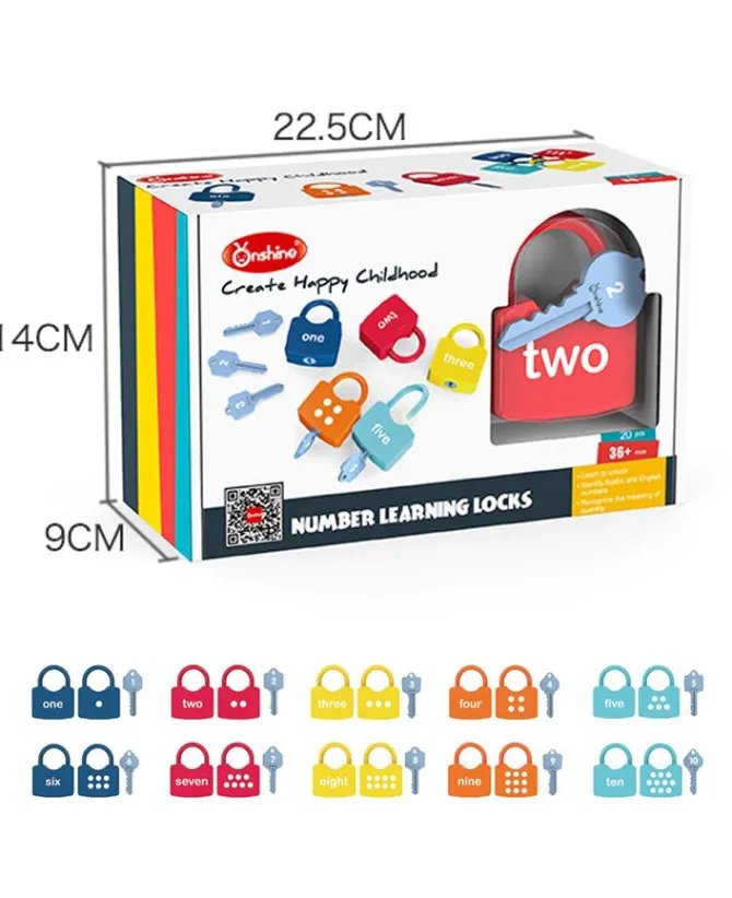 onshine_number_locks__alp_8.webp Onshine Number locks & Alphabet locks - Fine Motor Skills Toys
