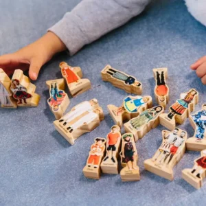 People Around the World - Wooden toys