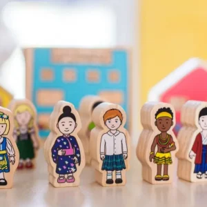 People Around the World - Wooden toys