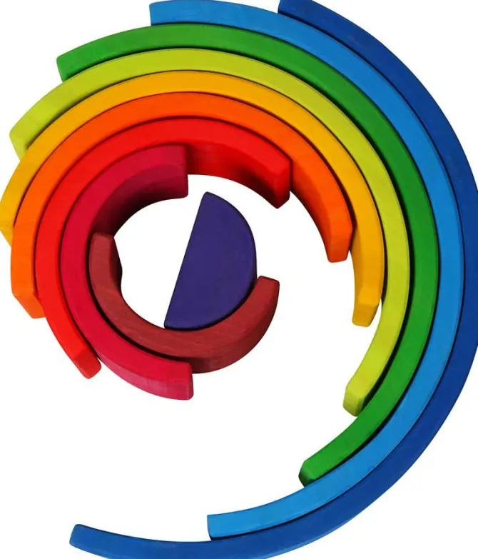 piece_rainbow_wooden_sta_0.webp 10 Piece Rainbow Wooden Stacking Toy Sunset- Open ended wooden toys