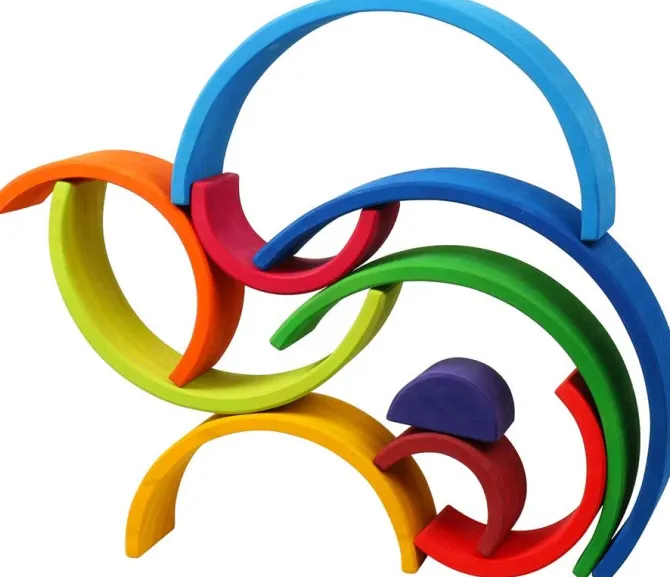 piece_rainbow_wooden_sta_2.webp 10 Piece Rainbow Wooden Stacking Toy Sunset- Open ended wooden toys