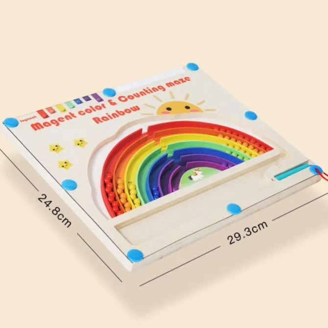 rainbow_magnetic_board__c_2.webp Rainbow Magnetic Board - Critical Thinking and Fine Motor Skills