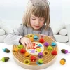 Squirrel Picking Acorn Wooden Board Game- Fine motor skills toys
