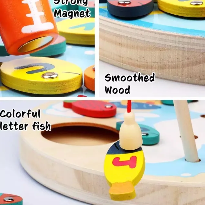 wooden_alphabet_magnetic__3.webp Wooden Alphabet Magnetic Fishing Game - Fine Motor Toys For Children