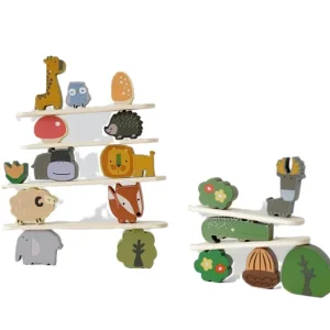 Wooden Animals in the Forest-Opened Ended Play