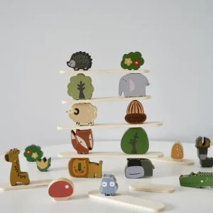 Wooden Animals in the Forest-Opened Ended Play