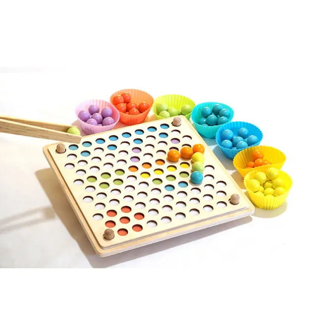 wooden_bead_holder__fine__2.webp Wooden Bead Holder - Fine Motor Toys For Children