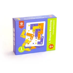 Wooden Block L Shape Logical Puzzle-Mathematics toys