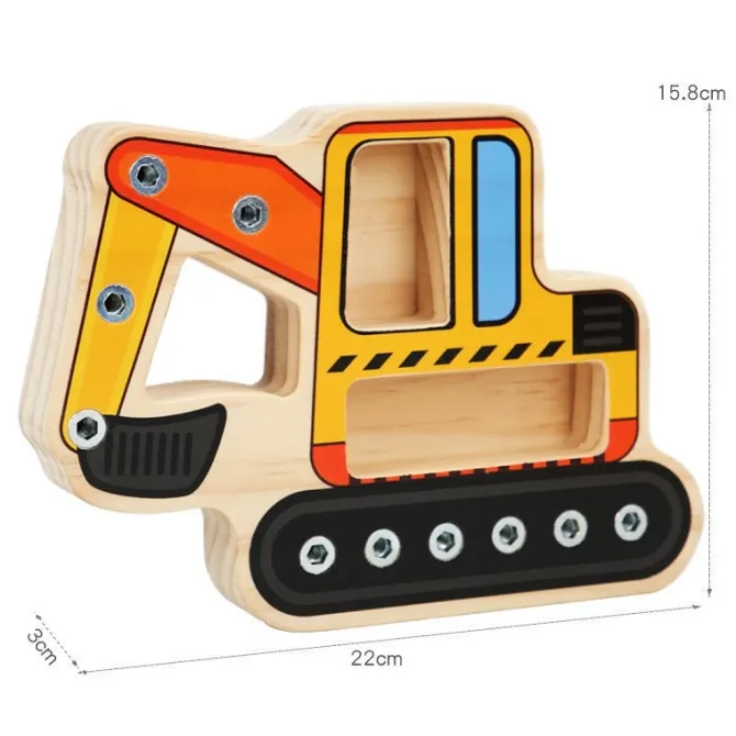 wooden_busy_board_set_of__6.webp Wooden Busy Board Set of 3 ( Airplane, Boat and Digger)- The best fine motor toys