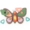 Wooden Butterfly Shape Matching- Fine motor skills toys