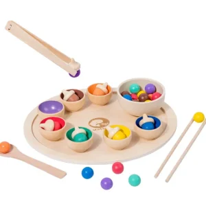 Wooden Color Sorting Game- The Best Fine Motor Toys