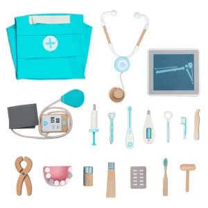 Wooden Doctor on Call Play set - Open Ended Play Toys
