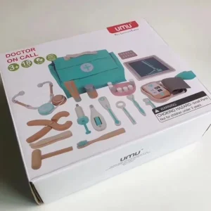 Wooden Doctor on Call Play set - Open Ended Play Toys