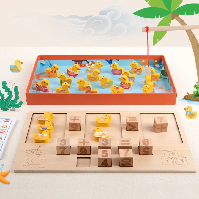 wooden_duck_counting_game_1.webp Wooden Duck Counting Game - Mathematics Educational Toys