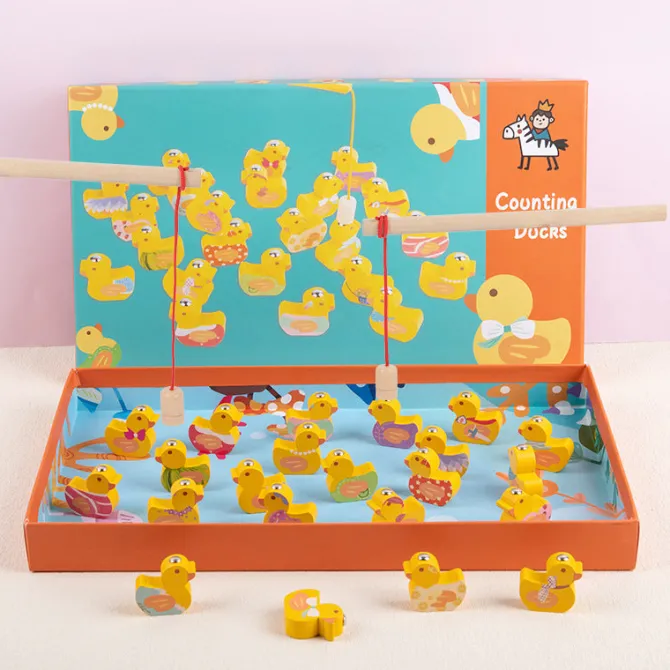 wooden_duck_counting_game_2.webp Wooden Duck Counting Game - Mathematics Educational Toys