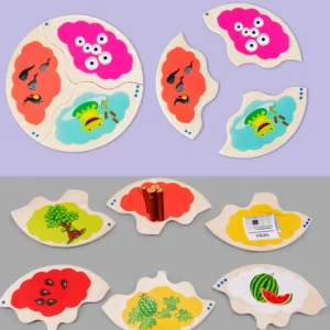 Wooden Evolution Puzzle-Mathematics toys