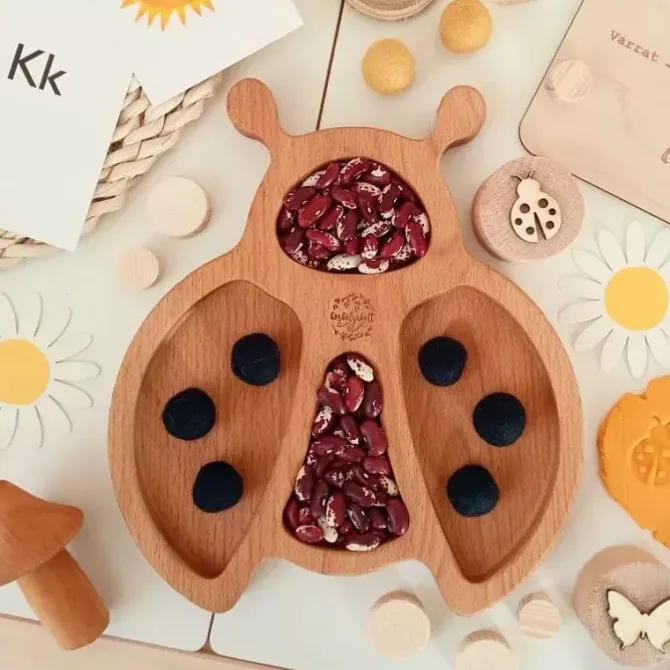 wooden_ladybug_sensory_pl_1.webp Wooden Ladybug Sensory Play Tray - Best Open Ended Play Toys