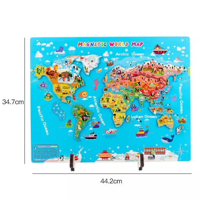 wooden_magnetic_world_map_6.webp Wooden Magnetic World Map Puzzle- Mathematics toys