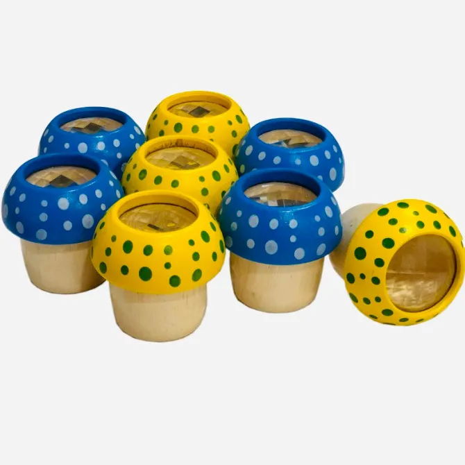wooden_mushroom_kaleidosc_0.webp Wooden Mushroom Kaleidoscope Set of 8-Sensory toys