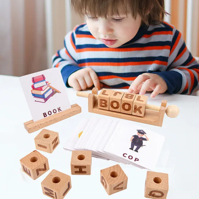 wooden_number_matching__w_1.webp Wooden Number matching / Word Pair Learning Mathematics toys Open ended wooden toys