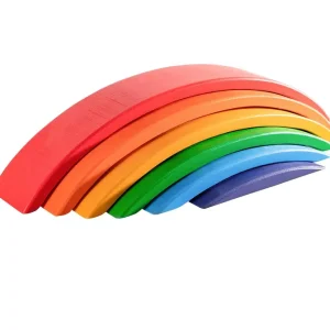 Wooden Rainbow Bridge - Open ended wooden toys