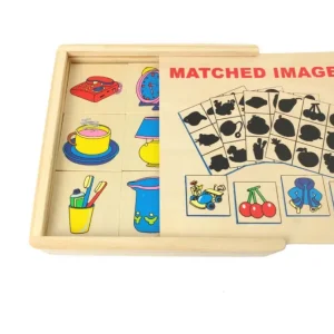 Wooden Shadow Matching Game-Mathematics toys