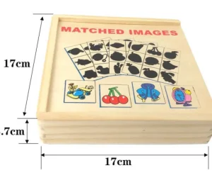 Wooden Shadow Matching Game-Mathematics toys