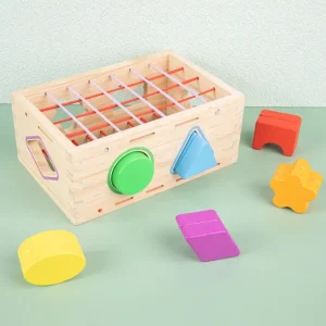 Wooden Shape Box - Mathematics Educational Toys