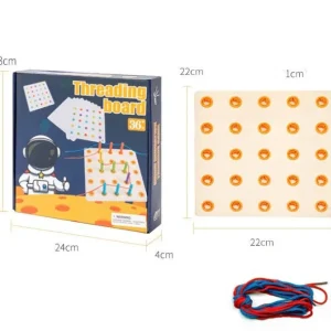 Wooden Threading Board - Fine Motor Toys
